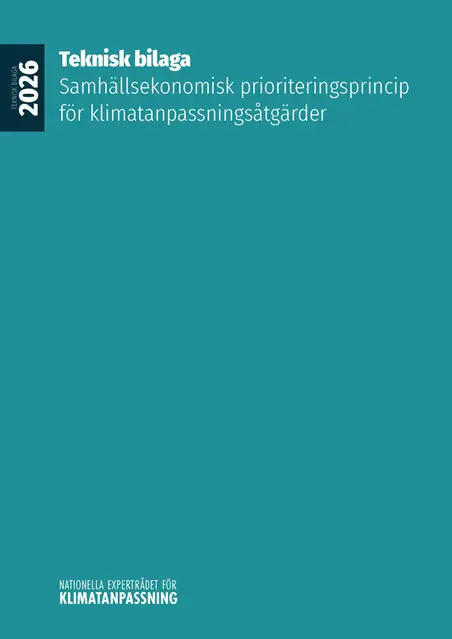 Bilagans framsida visar ingen bild, bara bilagans titel.